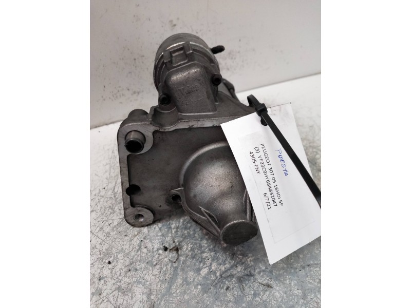 Recambio de motor arranque para peugeot 307 berlina (s2) xs referencia OEM IAM 98822854080 VALEO 16HDI Recambio de motor arranque para peugeot 307 berlina (s2) xs referencia OEM IAM 98822854080 VALEO 16HDI