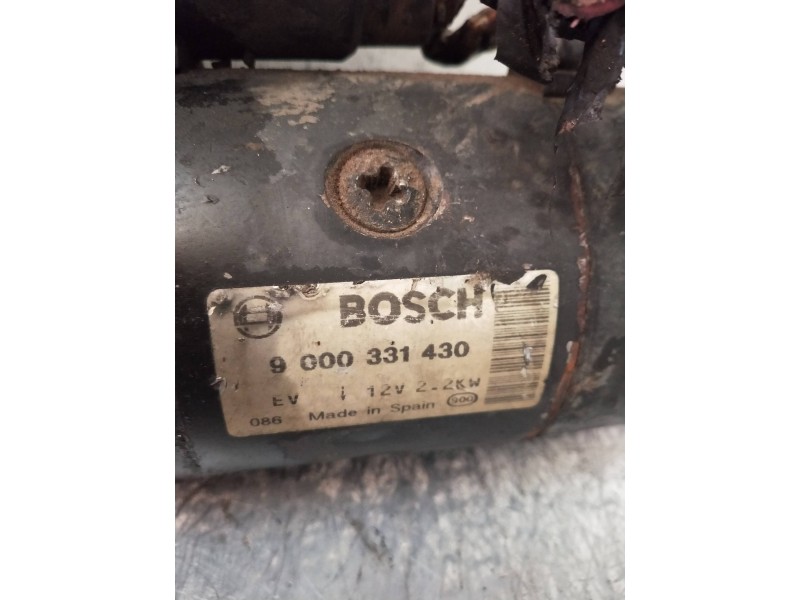 Recambio de motor arranque para nissan vanette cargo referencia OEM IAM 9000331430 1002338635 BOSCH 23D