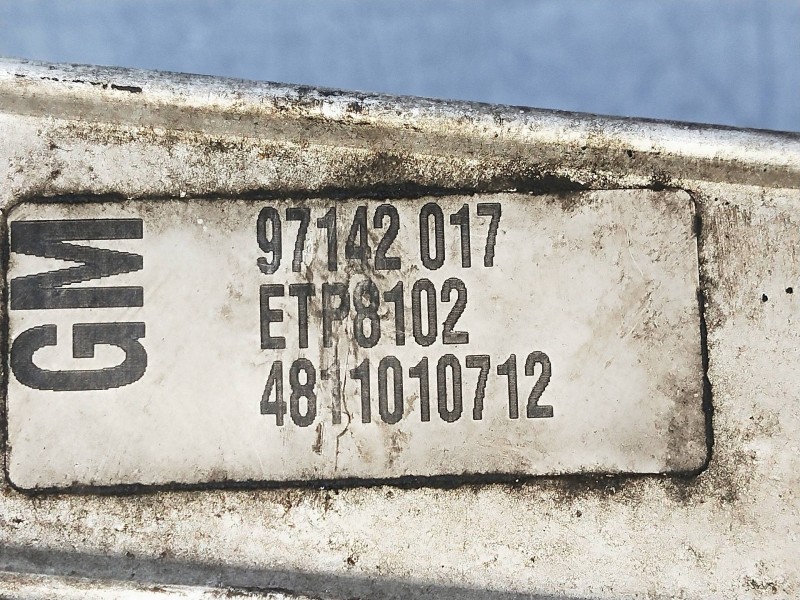 Recambio de intercooler para opel frontera b 2.2 16v dti referencia OEM IAM 4811010712 97142017 