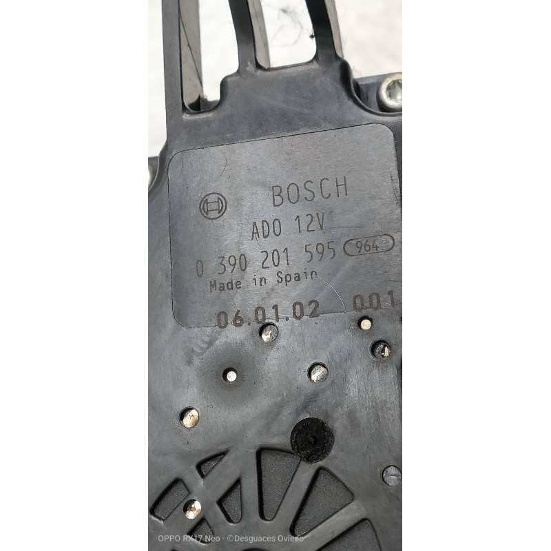 Recambio de motor limpia trasero para saab 9-3 sport hatch 1.9 tid linear sport referencia OEM IAM 0390201595  