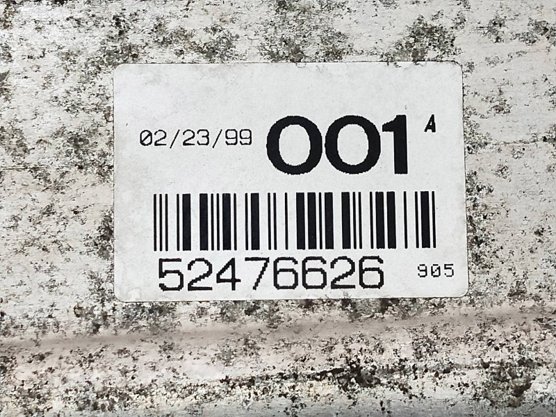 Recambio de intercooler para opel sintra 2.2 16v dti referencia OEM IAM 52476629 52476626 4865540002 Recambio de intercooler para opel sintra 2.2 16v dti referencia OEM IAM 52476629 52476626 4865540002