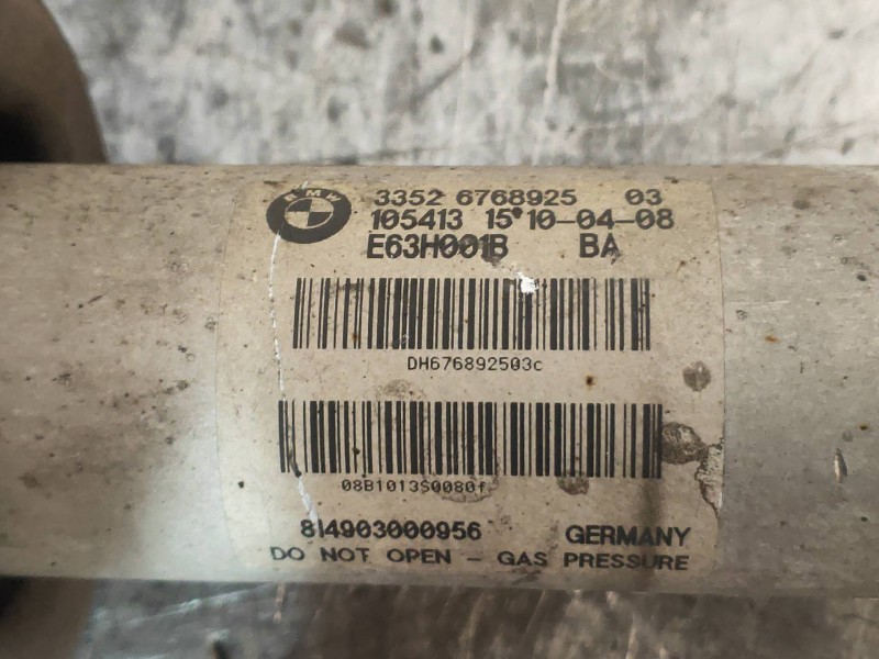 Recambio de amortiguador trasero derecho para bmw serie 6 coupe (e63) 635d referencia OEM IAM 6768925  