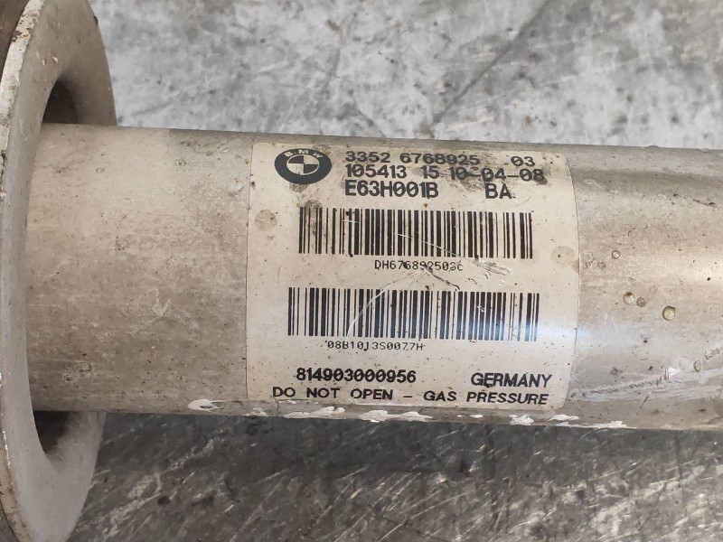 Recambio de amortiguador trasero izquierdo para bmw serie 6 coupe (e63) 635d referencia OEM IAM 6768925  