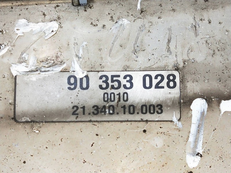 Recambio de intercooler para opel vectra a 1.7 turbodiesel (17 dt / lu8) referencia OEM IAM 90353028  