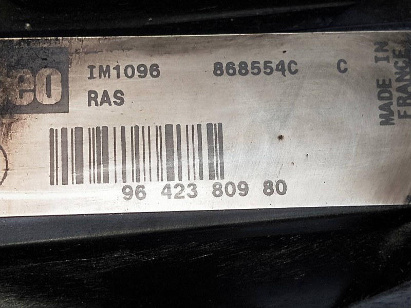 Recambio de intercooler para peugeot 406 coupe (s1/s2) 2.2 hdi referencia OEM IAM 868554CC 9642380980 