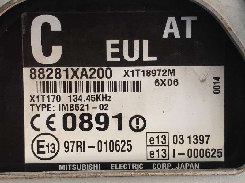 Recambio de modulo electronico para subaru tribeca b9 3.0 cat referencia OEM IAM 88281XA200 X1T18972M 