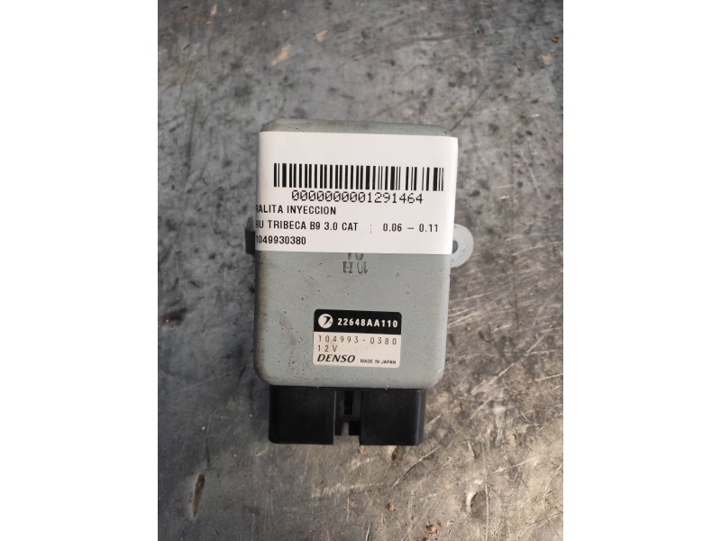 Recambio de centralita inyeccion para subaru tribeca b9 3.0 cat referencia OEM IAM 1049930380 22648AA110 DENSO