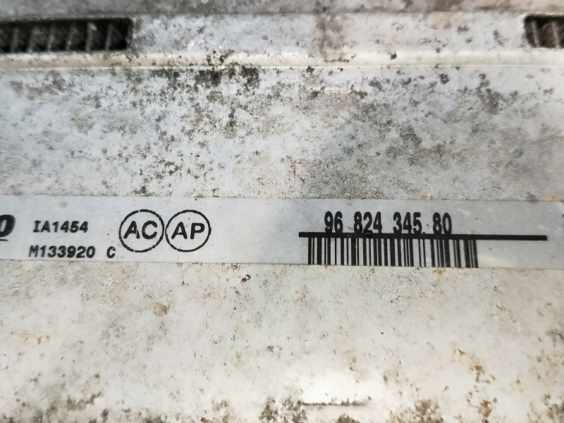 Recambio de intercooler para peugeot partner kombi 1.6 16v hdi cat referencia OEM IAM M133920 9682434580 