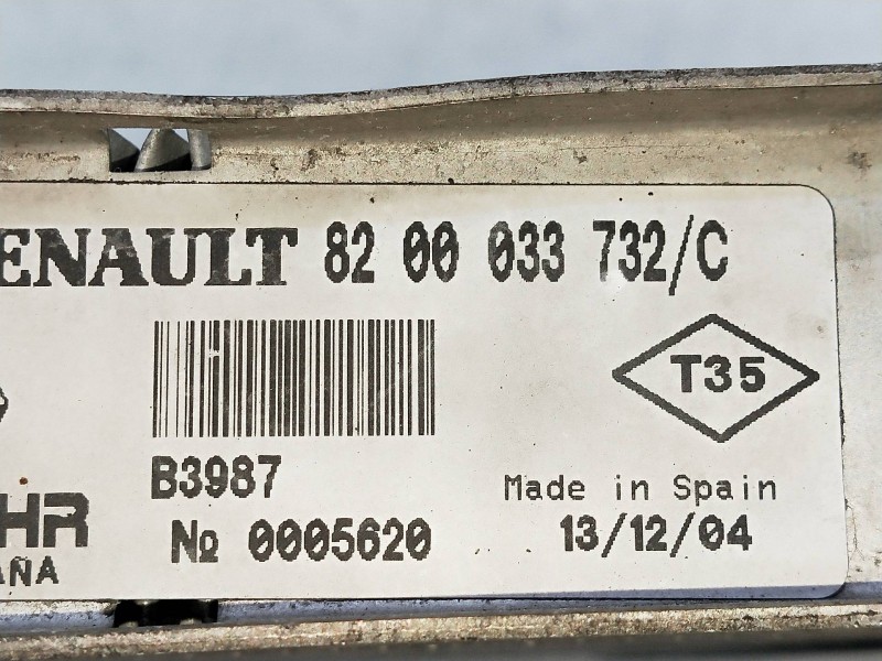 Recambio de intercooler para renault espace iv (jk0) 3.0 v6 dci turbodiesel cat referencia OEM IAM 8200033732  