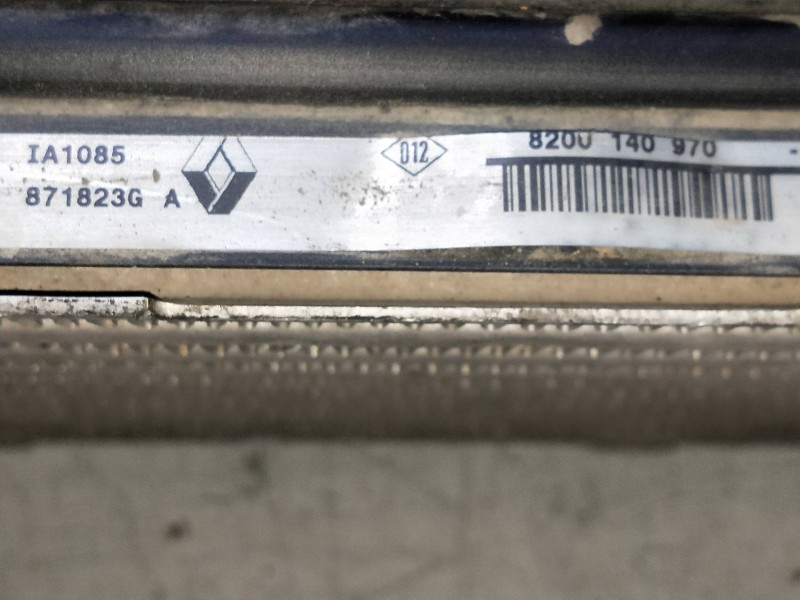 Recambio de intercooler para renault kangoo 4x4 1.9 dti diesel referencia OEM IAM 8200140970 871823GA  Recambio de intercooler para renault kangoo 4x4 1.9 dti diesel referencia OEM IAM 8200140970 871823GA