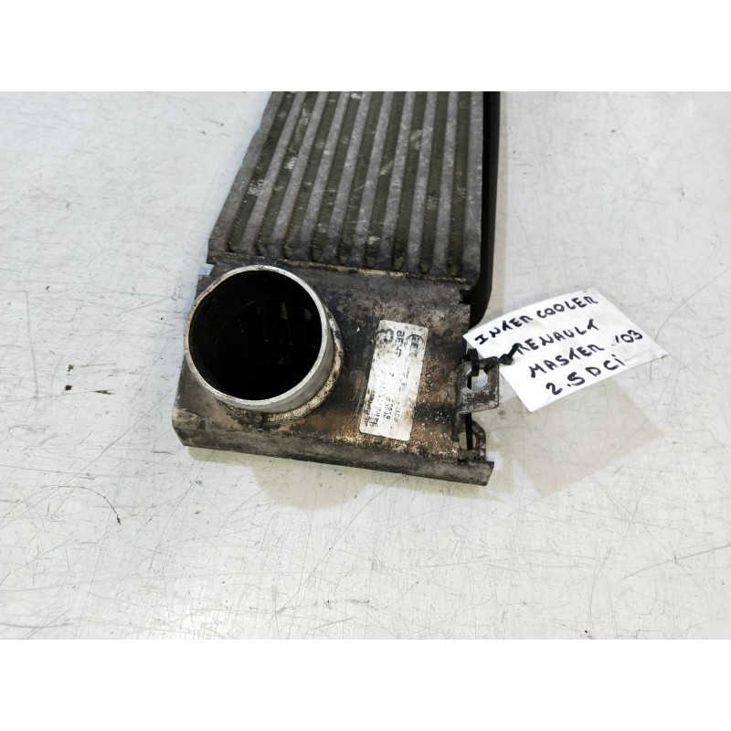 Recambio de intercooler para renault master ii phase 2 caja cerrada 2.5 dci diesel cat referencia OEM IAM   