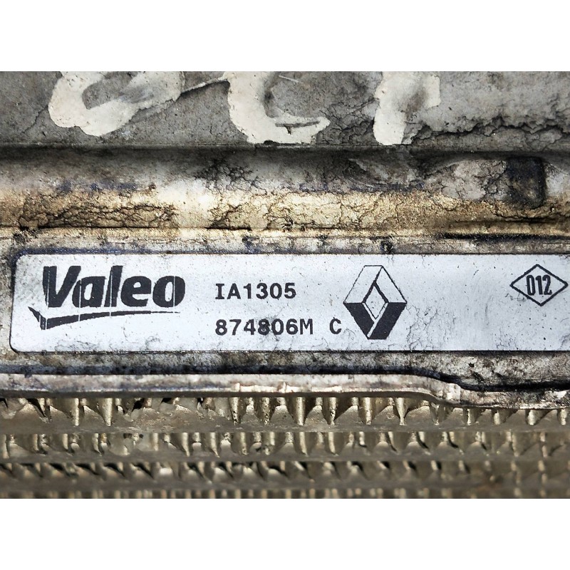 Recambio de intercooler para renault master desde ´98 base, caja cerrada l1h1 rs 3078 referencia OEM IAM 874806MC  