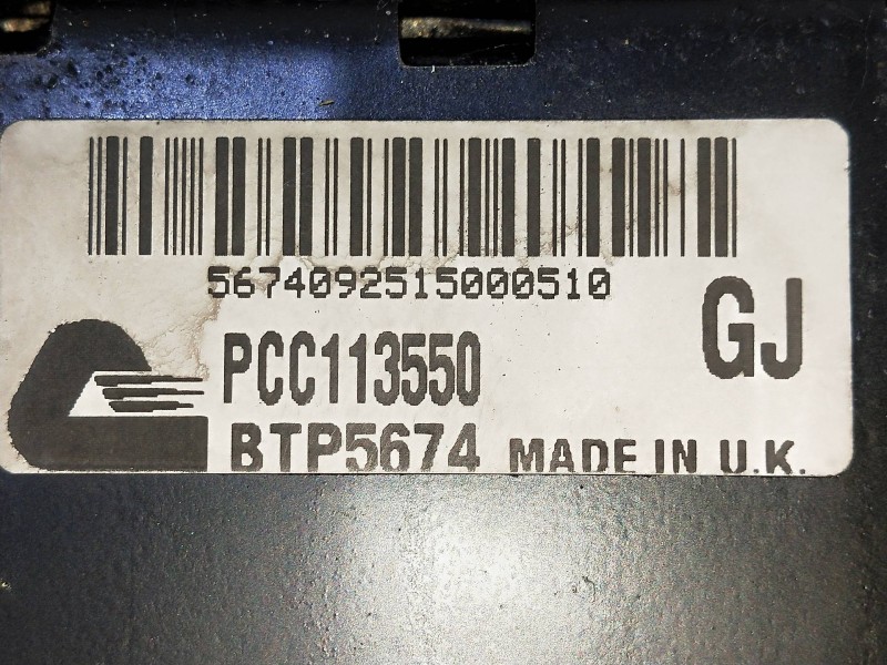 Recambio de intercooler para mg rover serie 25 (rf) 2.0 idt cat referencia OEM IAM PCC113550  