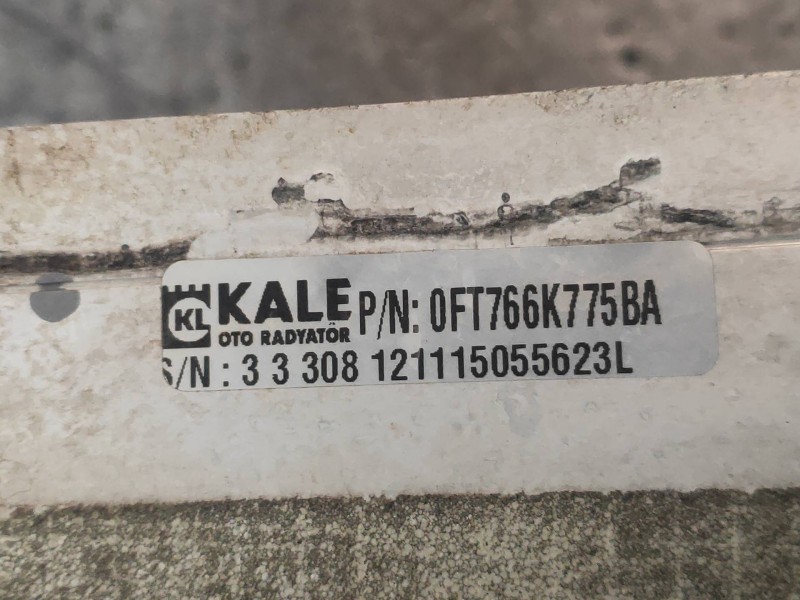 Recambio de intercooler para ford tourneo courier (c4a) ambiente referencia OEM IAM 0FT766K775BA  