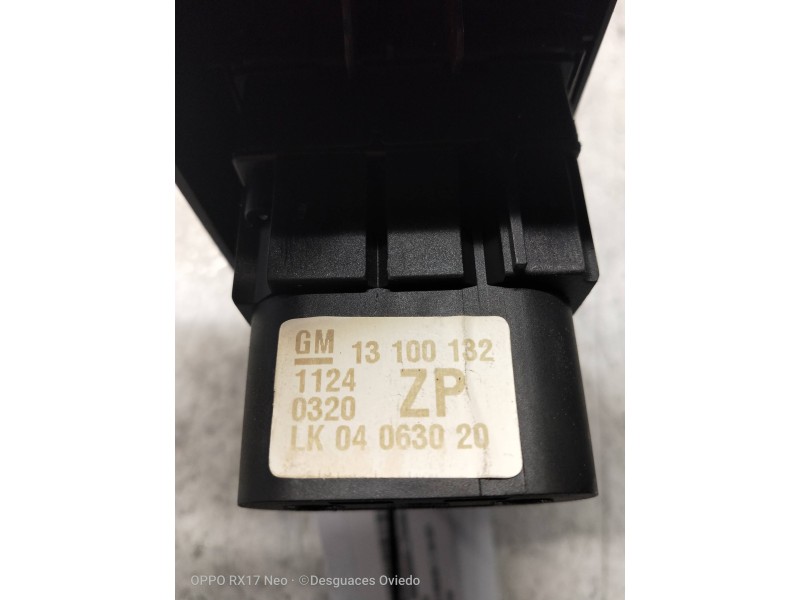 Recambio de mando luces para opel astra h berlina 1.7 16v cdti referencia OEM IAM 13100132  