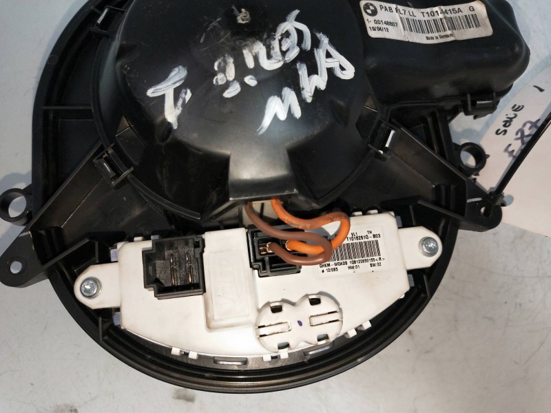 Recambio de motor calefaccion para bmw serie 1 berlina (e81/e87) referencia OEM IAM T1014415A 100148807 
