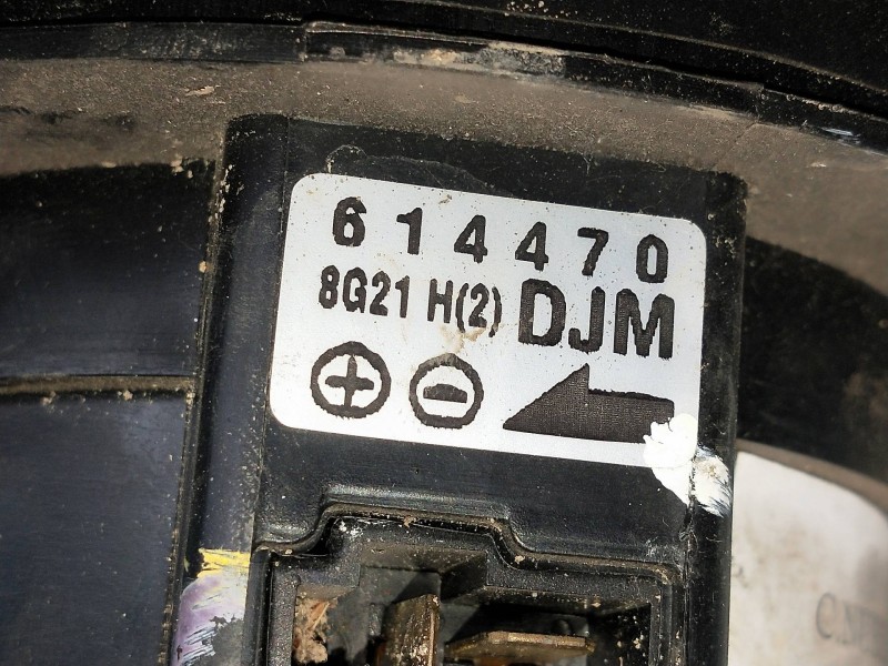 Recambio de motor calefaccion para chevrolet nubira wagon 2.0 diesel cat referencia OEM IAM 614470 8G21H2DJM 