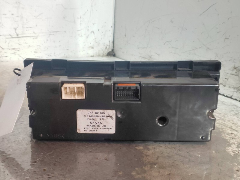 Recambio de mando calefaccion / aire acondicionado para mg rover serie 75 (rj) 2.0 cdt classic referencia OEM IAM JFC101785 MF14
