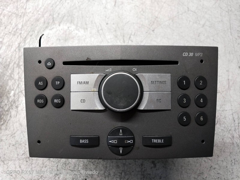 Recambio de sistema audio / radio cd para opel astra h berlina 1.7 16v cdti referencia OEM IAM 93180959  