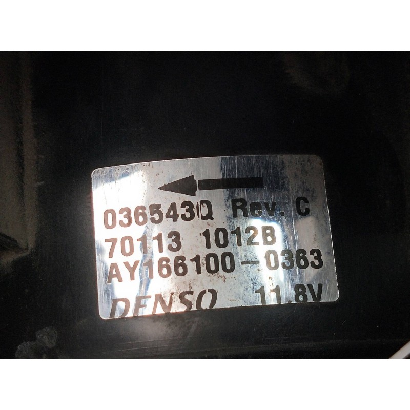 Recambio de motor calefaccion para chrysler voyager (rg) 2.5 crd cat referencia OEM IAM 036543Q 701131012B AY1661000363