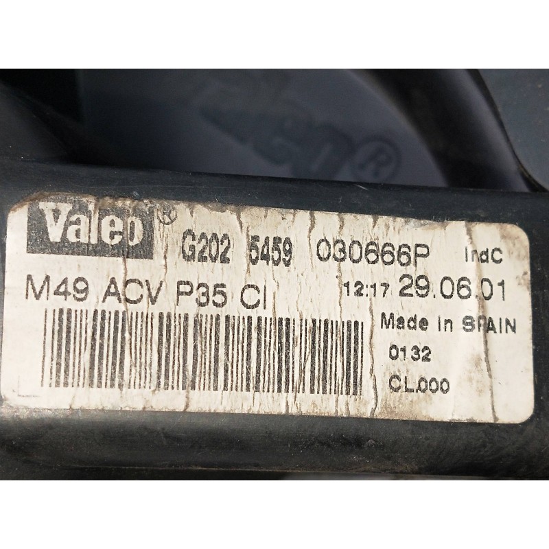 Recambio de motor calefaccion para citroen berlingo 1.9 1,9 d sx modutop familiar referencia OEM IAM G2025459 030666P M49030668Q