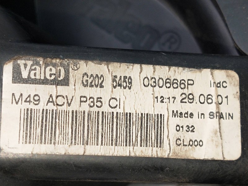 Recambio de motor calefaccion para citroen berlingo 1.9 1,9 d sx modutop familiar referencia OEM IAM G2025459 030666P M49030668Q