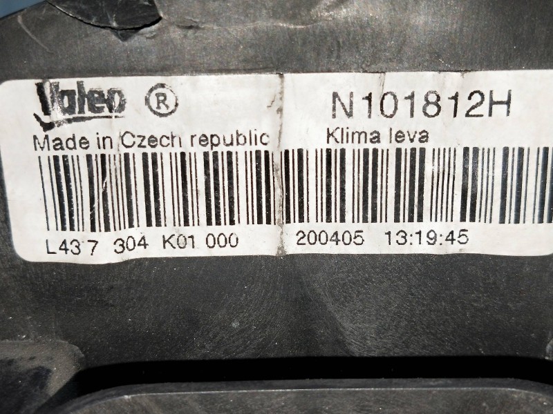 Recambio de motor calefaccion para citroen c1 1.0 cat (384f) referencia OEM IAM N101812H L437304K01000 