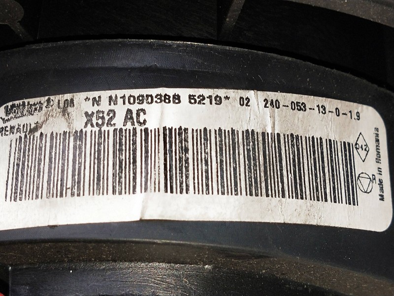 Recambio de motor calefaccion para dacia sandero básico referencia OEM IAM 109D38B X52AC 