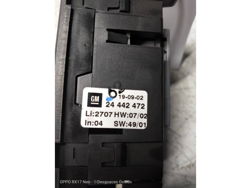 Recambio de mando calefaccion / aire acondicionado para opel astra g coupé 2.2 16v cat (z 22 se) referencia OEM IAM 24442472  
