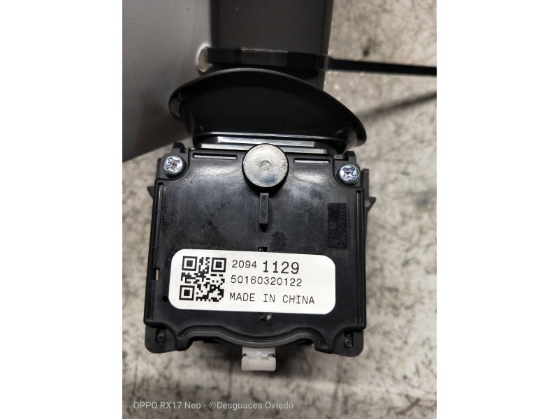 Recambio de mando luces para opel corsa e 1.3 16v cdti referencia OEM IAM 20941129  
