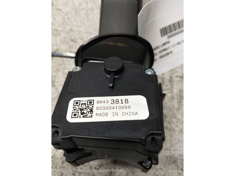 Recambio de mando limpia para opel corsa e 1.3 16v cdti referencia OEM IAM 95433818  