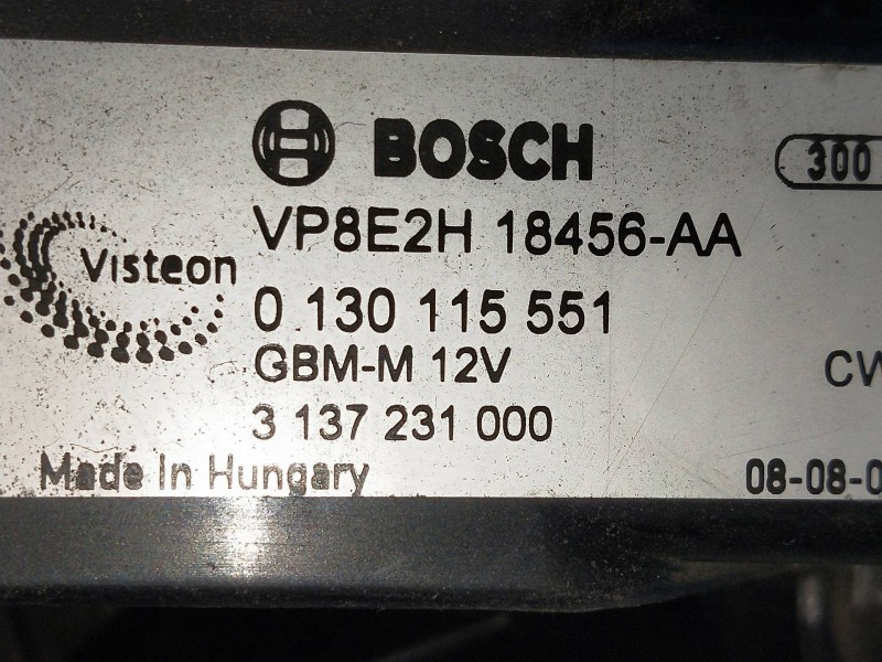 Recambio de motor calefaccion para ford fiesta (cb1) referencia OEM IAM VP8E2H18456AA 0130115551  Recambio de motor calefaccion para ford fiesta (cb1) referencia OEM IAM VP8E2H18456AA 0130115551