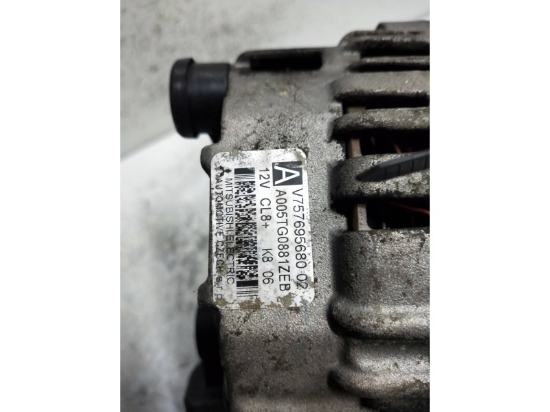 Recambio de alternador para peugeot 207 sport referencia OEM IAM V757695680 14I 16V 