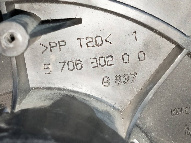 Recambio de motor calefaccion para iveco daily caja cerrada (1999 =>) 2.8 diesel cat referencia OEM IAM 570630200  