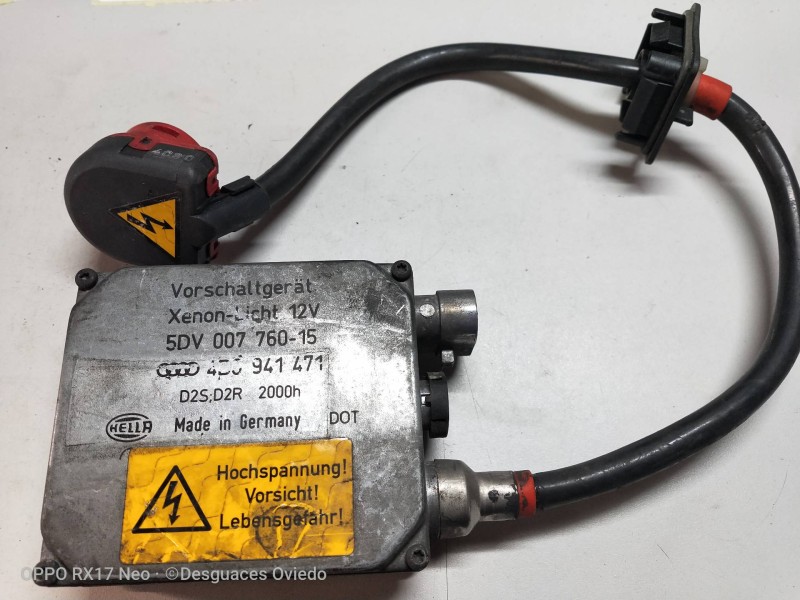 Recambio de centralita faros xenon para audi allroad quattro (4b5) referencia OEM IAM 5DV00776015 4B0941471 