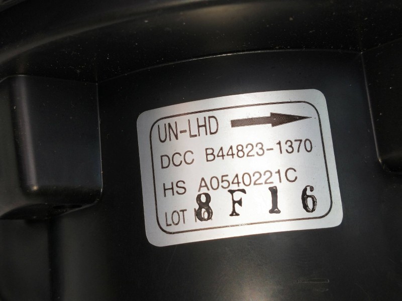 Recambio de motor calefaccion para kia carens (un) 2.0 crdi referencia OEM IAM B448231370 A0540221C 