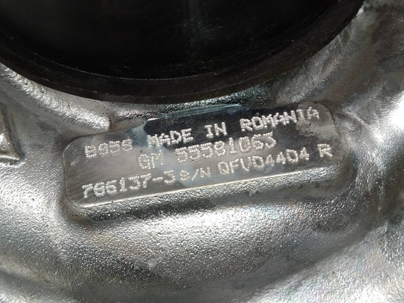 Recambio de turbocompresor para opel insignia berlina cosmo referencia OEM IAM 7861373 55581063 