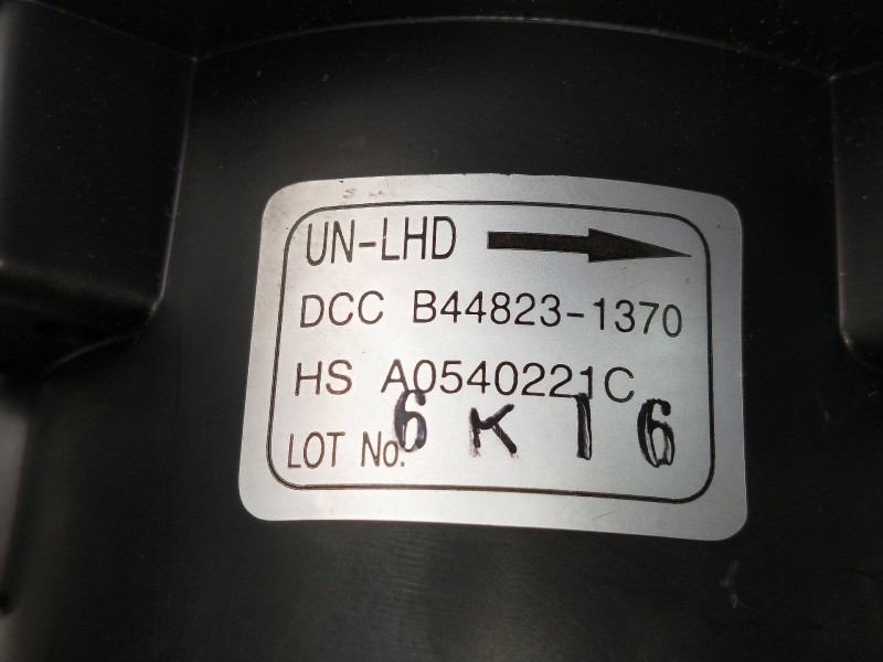 Recambio de motor calefaccion para kia carens (un) 2.0 crdi referencia OEM IAM B448231370 A0540221C 