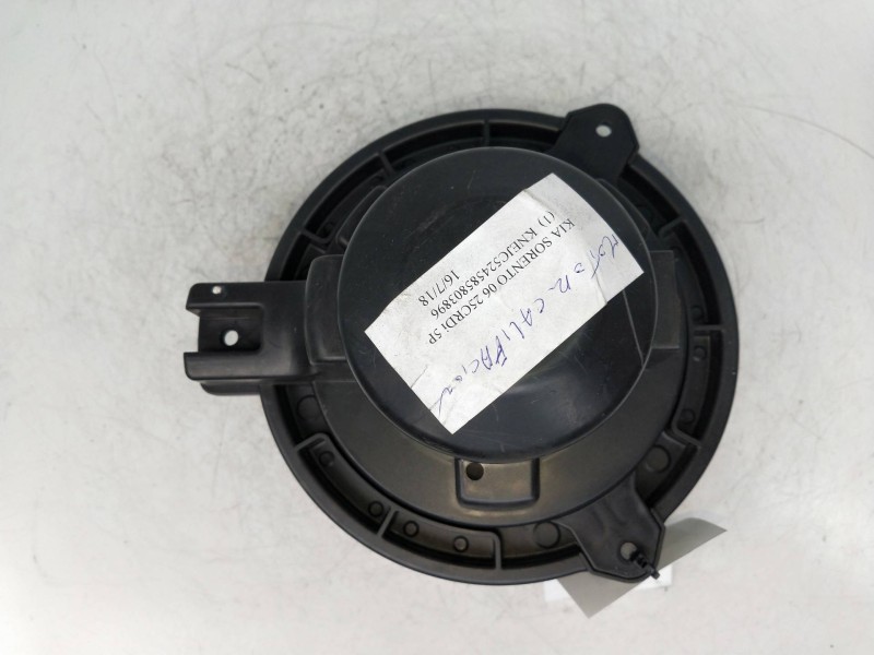 Recambio de motor calefaccion para kia sorento 2.5 crdi referencia OEM IAM B308830230 A0540222C 