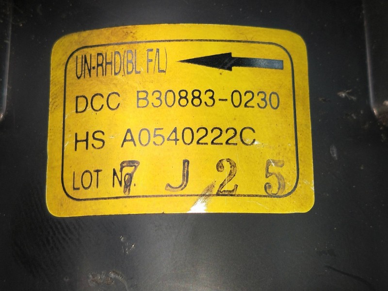 Recambio de motor calefaccion para kia sorento 2.5 crdi cat referencia OEM IAM B308830230 A0540222C 