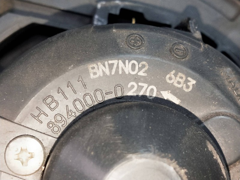 Recambio de motor calefaccion para mazda 3 berlina (bk) 1.6 16v cat referencia OEM IAM HB111BN7N026B3 8940000270 