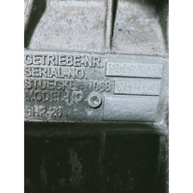 Recambio de caja cambios para jaguar xj 2.7 d xj6 executive referencia OEM IAM 6HP26 010161 4117292 1068010161 5W937000AC