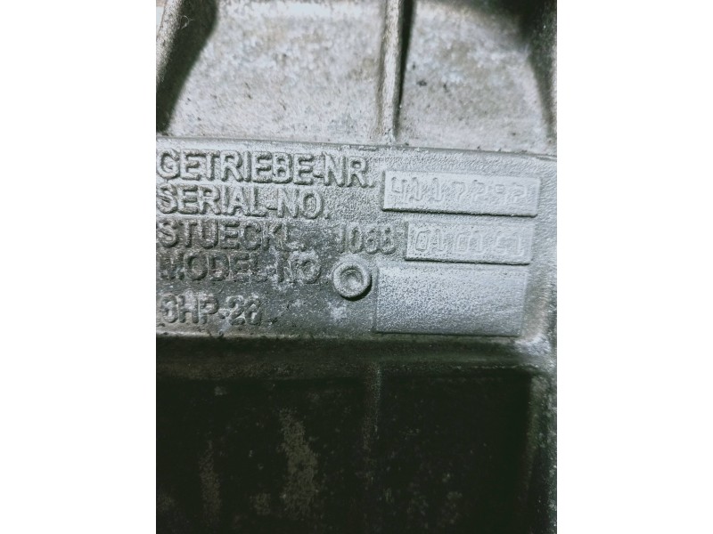 Recambio de caja cambios para jaguar xj 2.7 d xj6 executive referencia OEM IAM 6HP26 010161 4117292 1068010161 5W937000AC