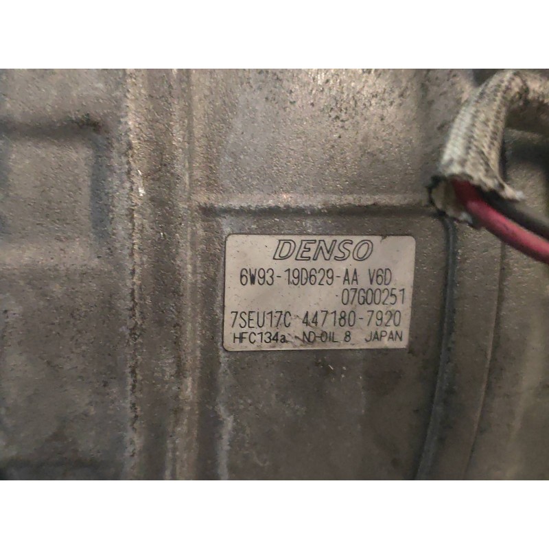 Recambio de compresor aire acondicionado para jaguar xj 2.7 d xj6 executive referencia OEM IAM 4471807920 6W9319D629AA 07G00251