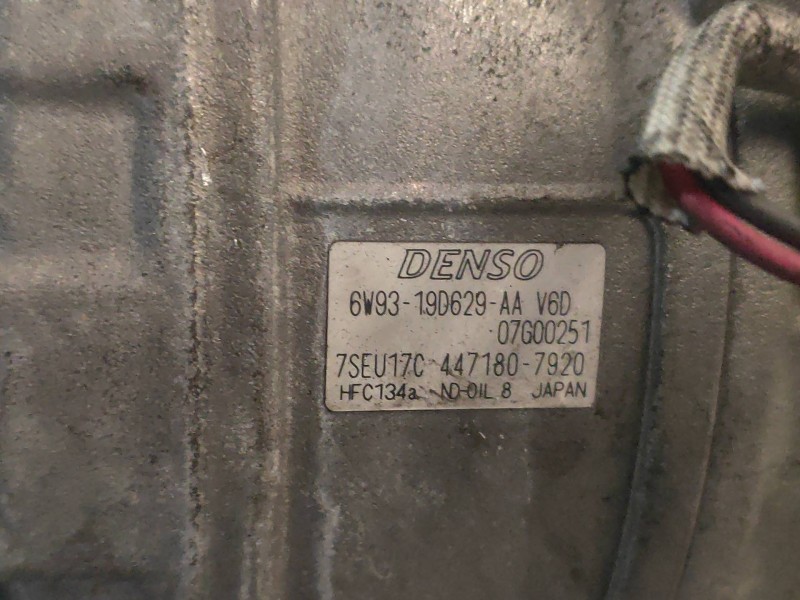 Recambio de compresor aire acondicionado para jaguar xj 2.7 d xj6 executive referencia OEM IAM 4471807920 6W9319D629AA 07G00251