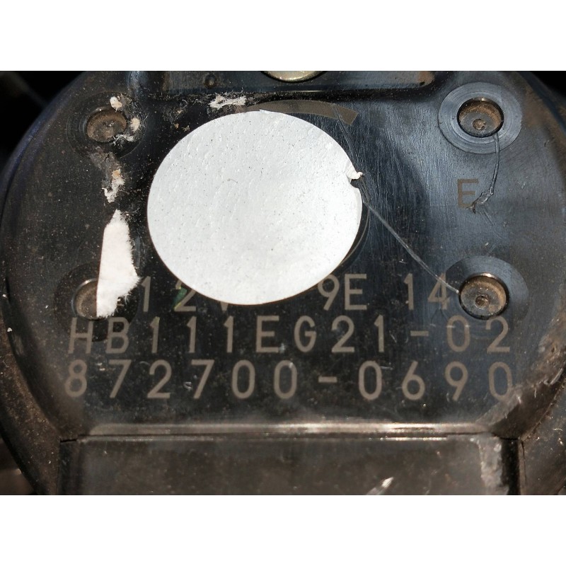 Recambio de motor calefaccion para mazda 2 lim. (de) 1.6 crtd active + (5-ptas.) (66kw) referencia OEM IAM HB111EG2102 872700069