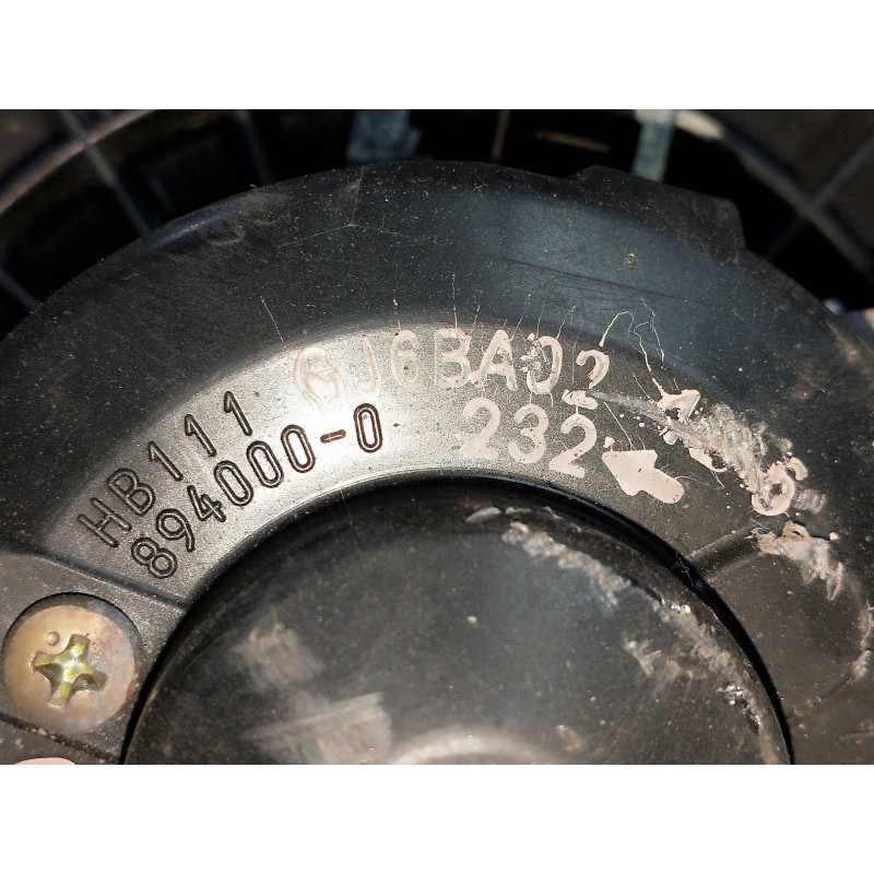 Recambio de motor calefaccion para mazda 6 monovolumen (gy) 2.0 diesel cat referencia OEM IAM HB1110J6B02 8940000232 