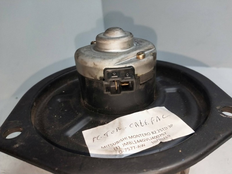 Recambio de motor calefaccion para mitsubishi montero (l040) 2500 td (2-ptas.) referencia OEM IAM 1625002312  