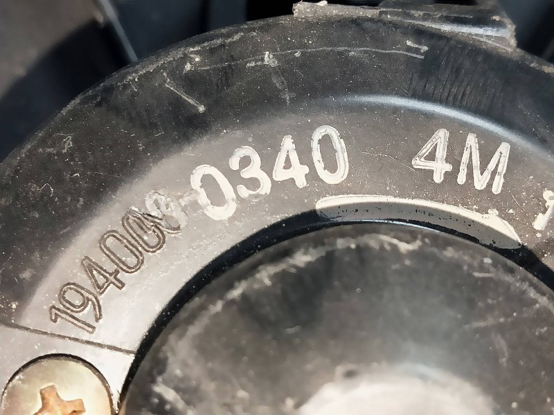 Recambio de motor calefaccion para mitsubishi space wagon (n30/n40) 1.8 turbodiesel referencia OEM IAM 19400003404M  