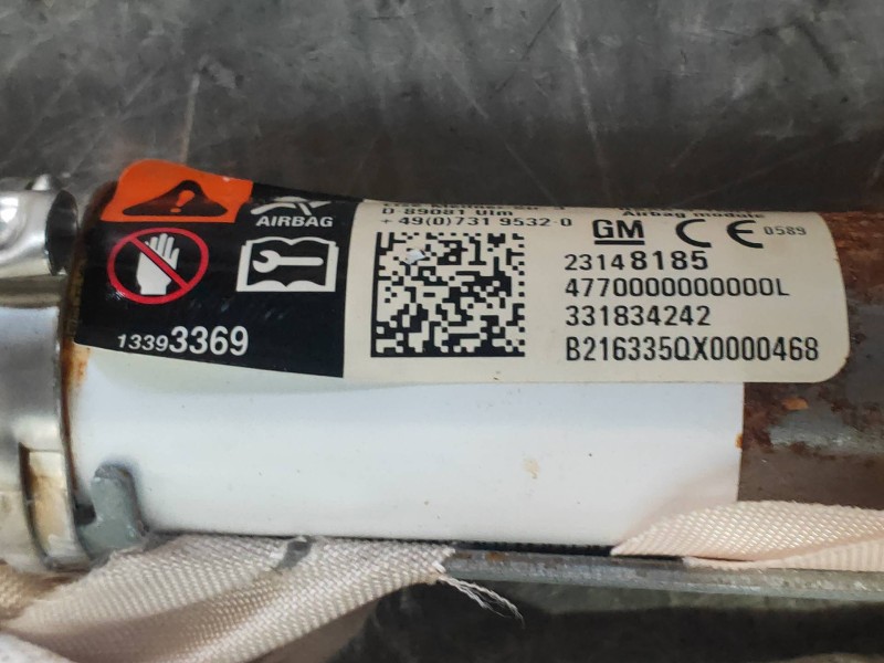 Recambio de airbag cortina delantero izquierdo para opel insignia sports tourer selective referencia OEM IAM 23148185 13393369 
